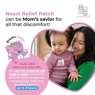 MyLO GWS Breathe Happy Nasal Relief Patch (6 patches / box)
