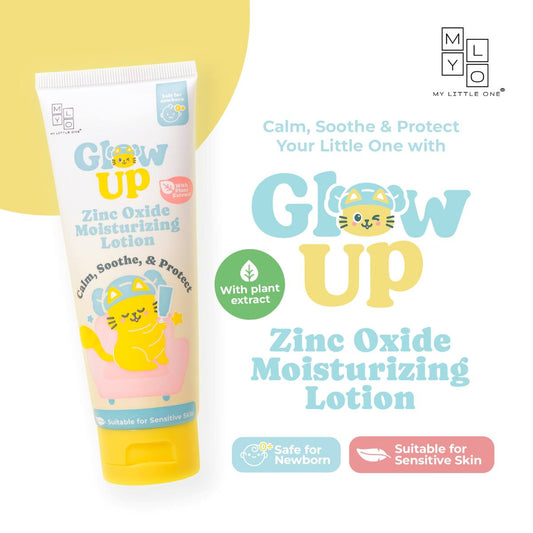 MyLO Glow Up Zinc Oxide Moisturizing Lotion for newborns 0+