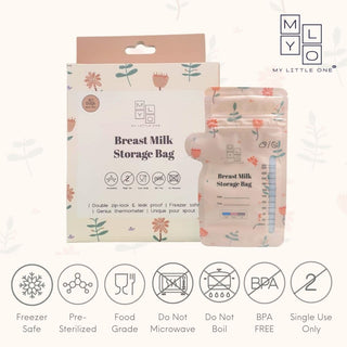 MyLO Breast Milk Storage Bag (30bags/box * 250ml)