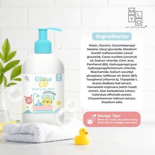 MyLO Glow Up 2-in-1 Head to Toe Wash (300ml)