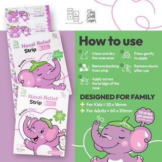 MyLO GWS Nasal Relief Strip (30 strips)